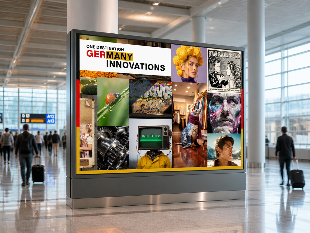 Airport DOOH Mockup